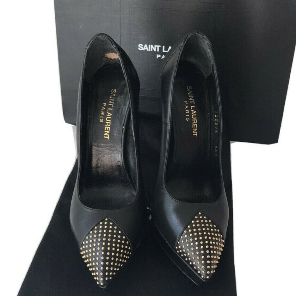 Yves Saint Laurent Women's Shoes Pump Heels 36.5 - Picture 3 of 14